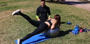 Entrenamiento fitball ejercicio 3 b