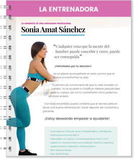 Entrenadora Sonia Amat