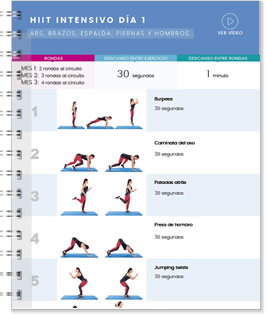 Reto Cardio HIIT - Rutinas 30min