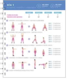 Calendario de rutinas