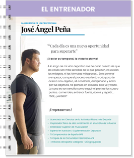 Entrenador Jose Ángel Peña