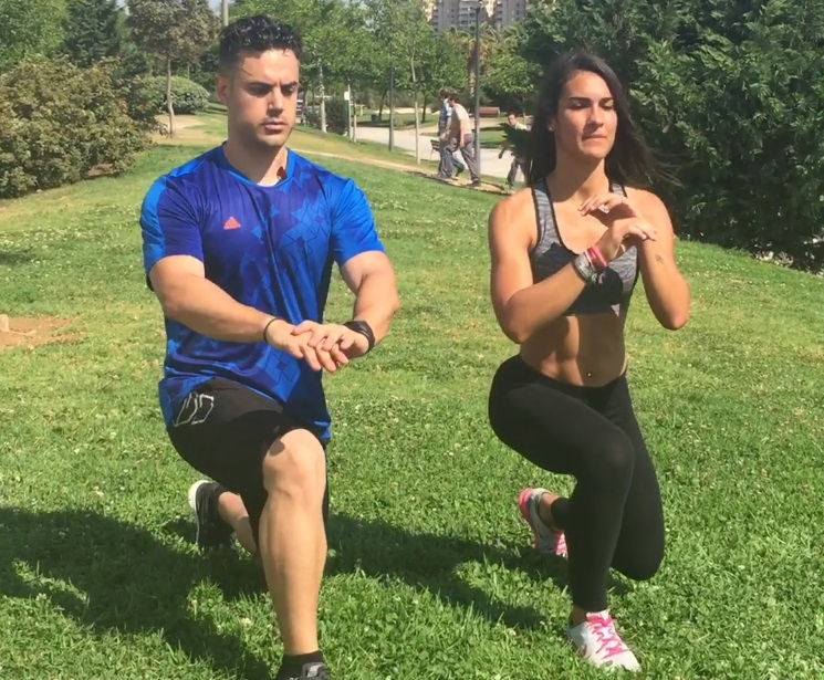 Cardio quemagrasas en pareja: 9 ejercicios para un Cardio quemagrasas en pareja: 9 ejercicios para un